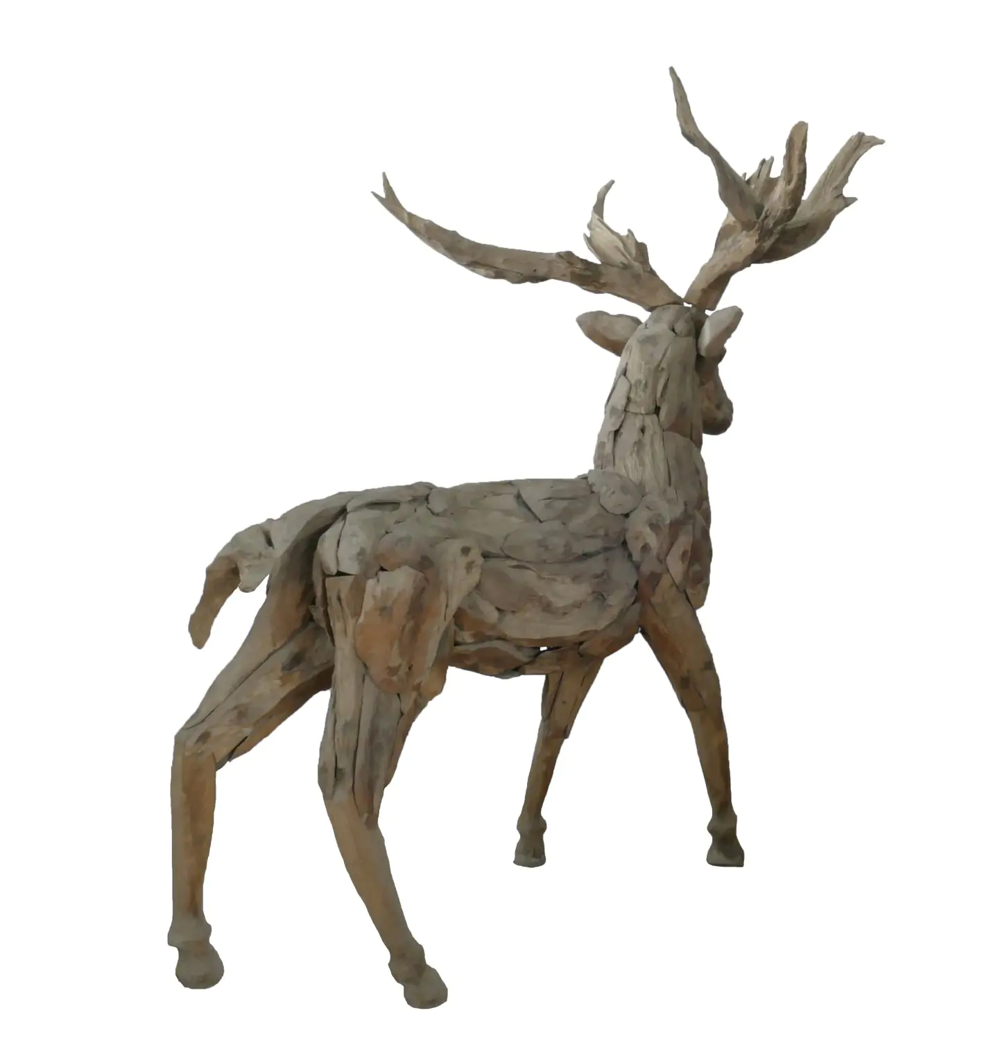  Product image 4 of the product “Standing Deer, the horns can be removed. About 143cm length and 154cm height . ”